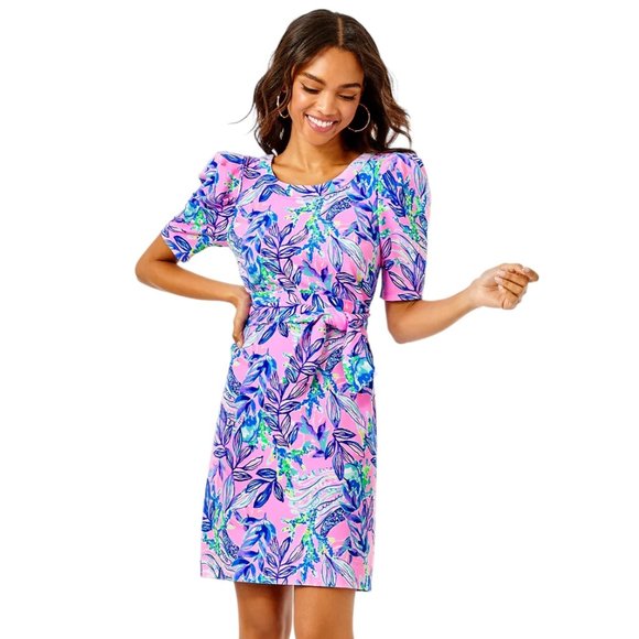 Lilly Pulitzer Dresses & Skirts - Lilly Pulitzer Harriet Dress in Lilac Rose/Just A Lil Jelly NWT - Size XX-Small